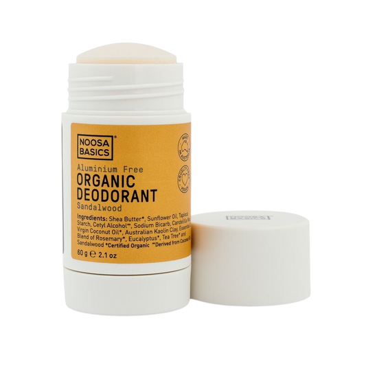 Noosa Basics – Deodorant Stick, Sandalwood (60ml)