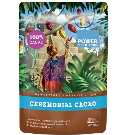 Power Super Foods – Ceremonial Cacao Paste (225g)