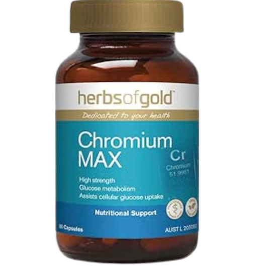 Herbs of Gold – Chromium Max (60 Capsules)