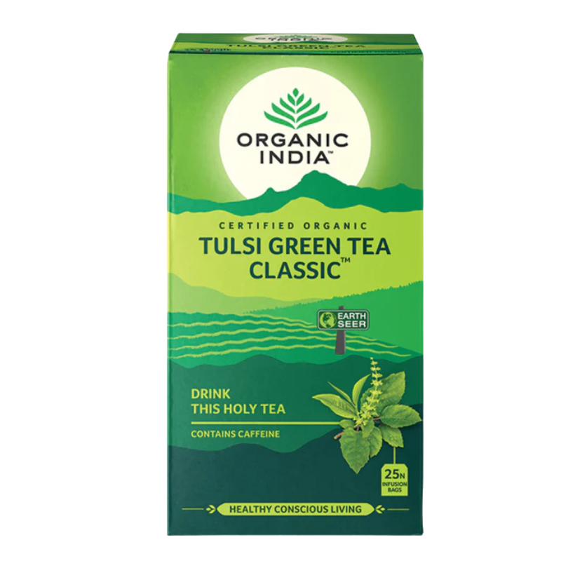 Organic India Tulsi Green Tea – 50g