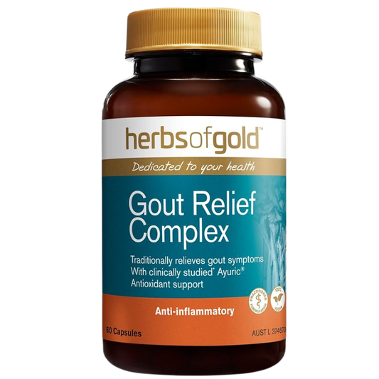Herbs of Gold – Gout Relief Complex (60 Capsules)