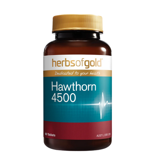 Herbs of Gold – Hawthorn 4500 (60 Tablets)