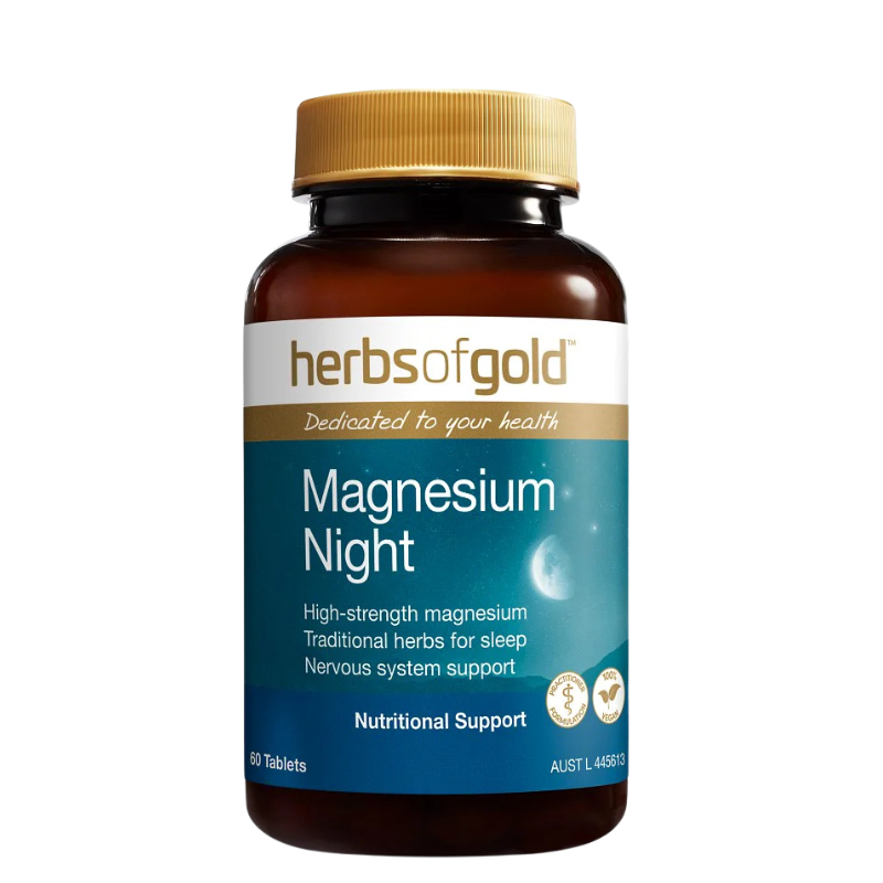Herbs of Gold – Magnesium Night (60 Tablets)