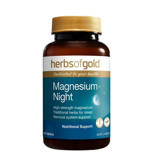 Herbs of Gold – Magnesium Night (60 Tablets)