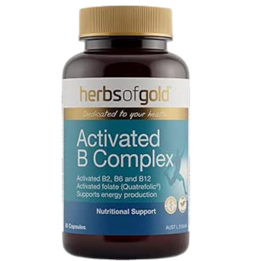 Herbs of Gold – Mega B Complex (60 Capsules)