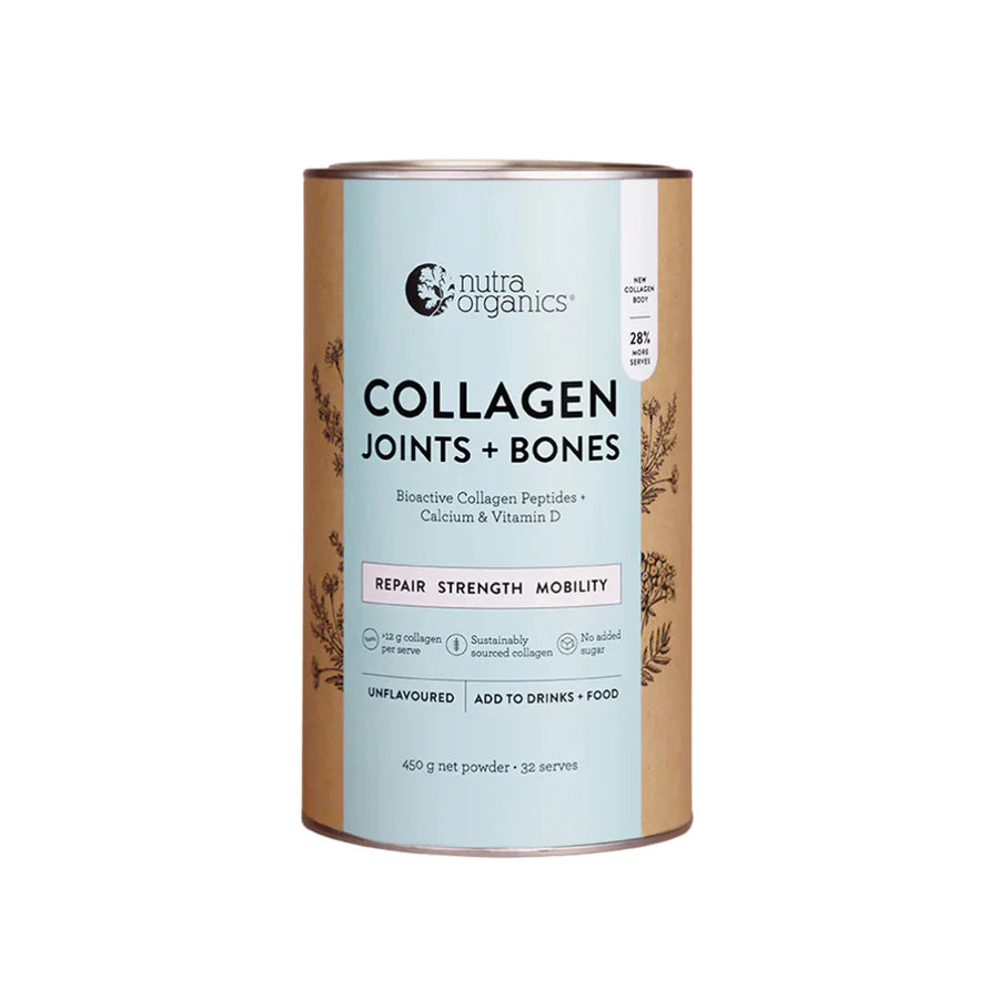 Nutra Organics – Collagen Joints + Bones (225g)
