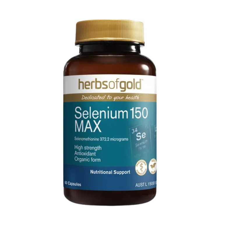 Herbs of Gold – Selenium 150 Max (60 Capsules)
