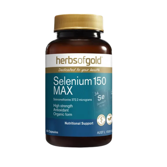 Herbs of Gold – Selenium 150 Max (60 Capsules)