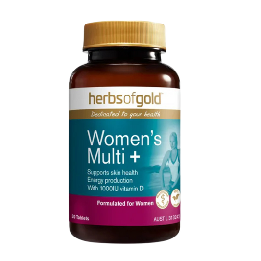 Herbs of Gold – Women’s Multi+ (30 Tablets)