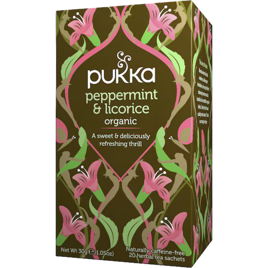 Pukka – Peppermint & Licorice (40g)