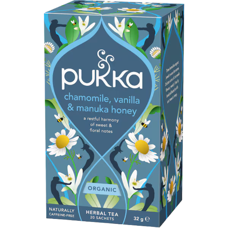 Pukka – Chamomile, Vanilla & Manuka Honey (40g)