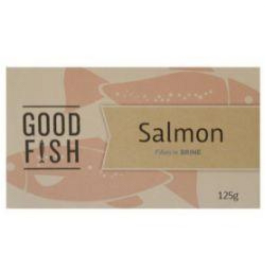 Good Fish – Salmon in Brine (Tin, 125g)