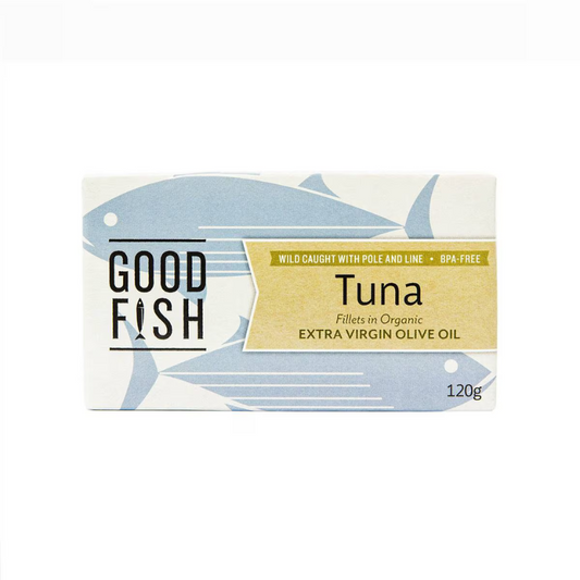 Good Fish – Tuna in Extra Virgin Olive Oil (Tin, 125g)