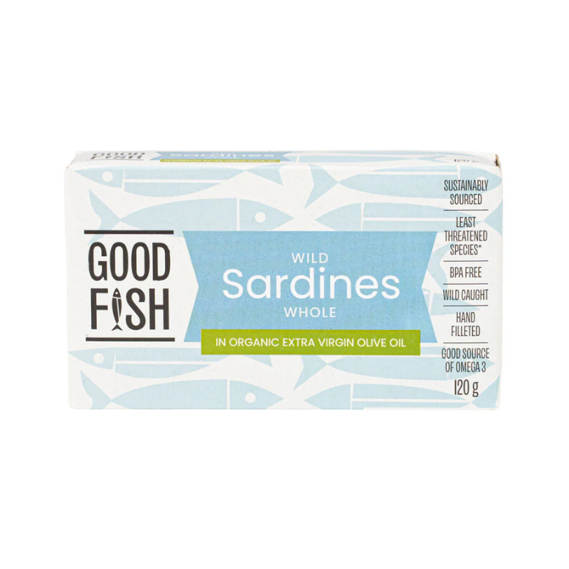 Good Fish – Sardines in Extra Virgin Olive Oil (Tin)