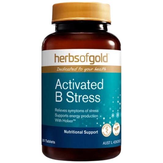 Herbs of Gold Activated B Stress – 30 Tablets